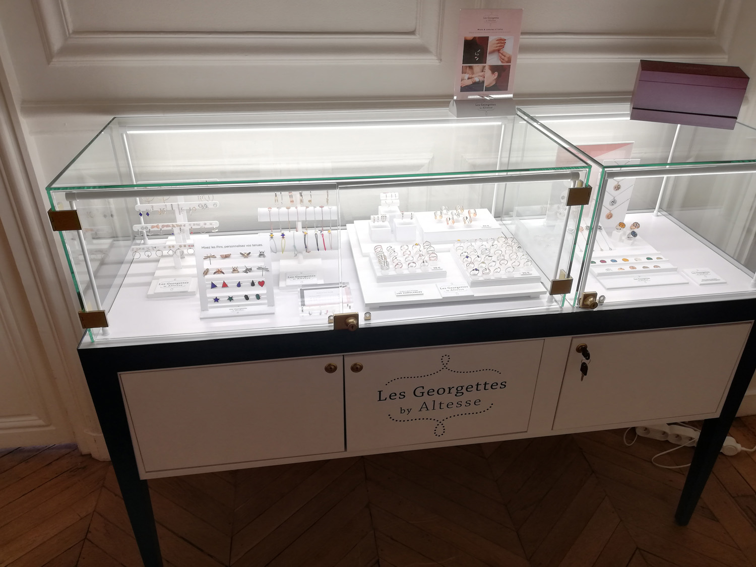 Agencement de bijouterie joaillierie Projet sur mesure et clé en main