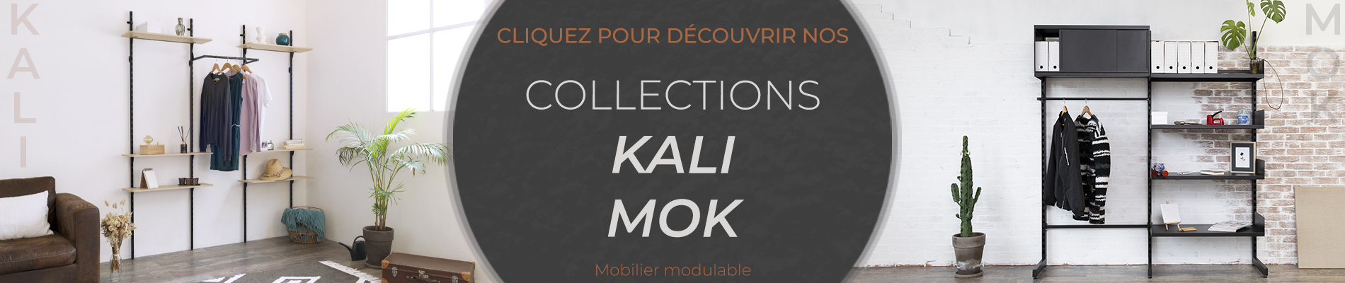 Mobilier modulaire MOK et KALI by SHOP CONCEPT & SERVICES